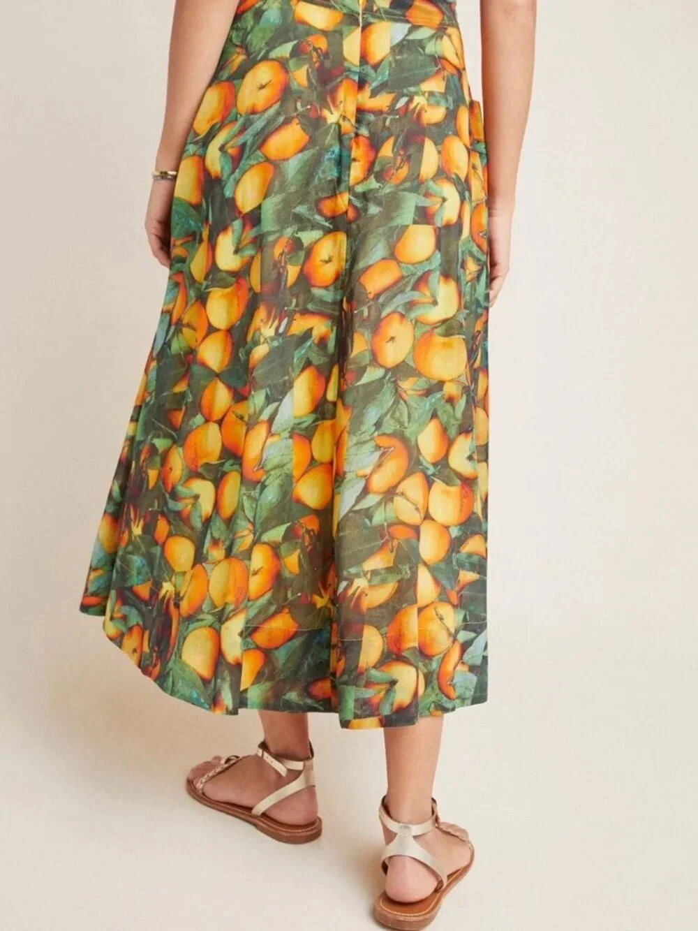 Anthropologie Maeve Summer Orchard Skirt